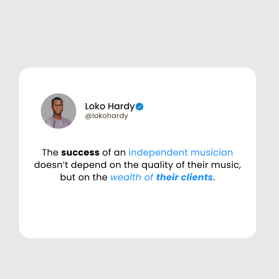 The most profitable niche for indie musicians